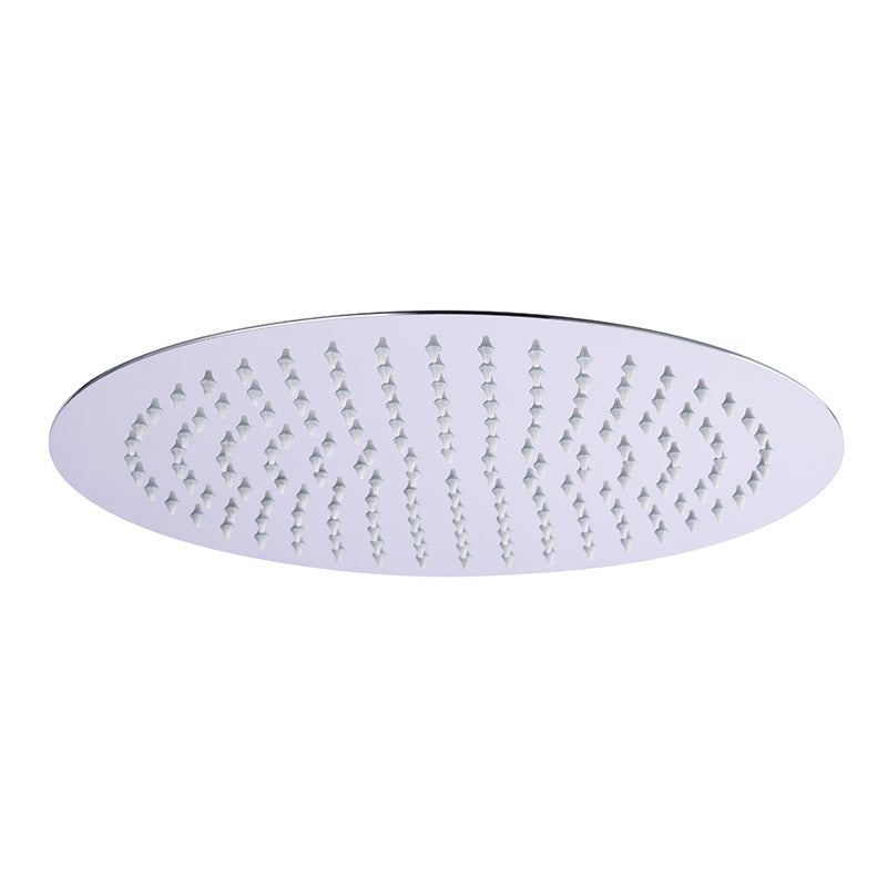 Tailored Bathrooms Stainless Steel Shower Head (2 styles, Chrome) - Brand New Bathrooms