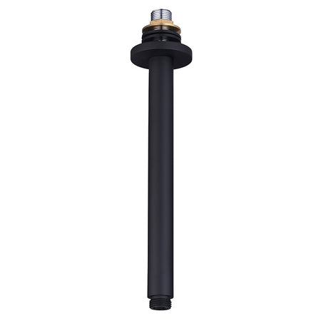 Tailored Bathrooms Shower Ceiling Outlet Arm (2 styles, Black) - Brand New Bathrooms