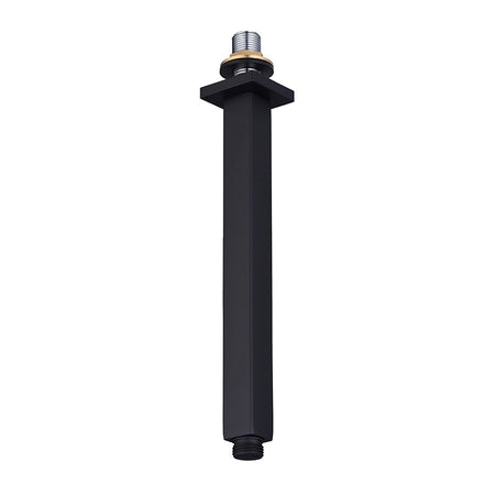 Tailored Bathrooms Shower Ceiling Outlet Arm (2 styles, Black) - Brand New Bathrooms