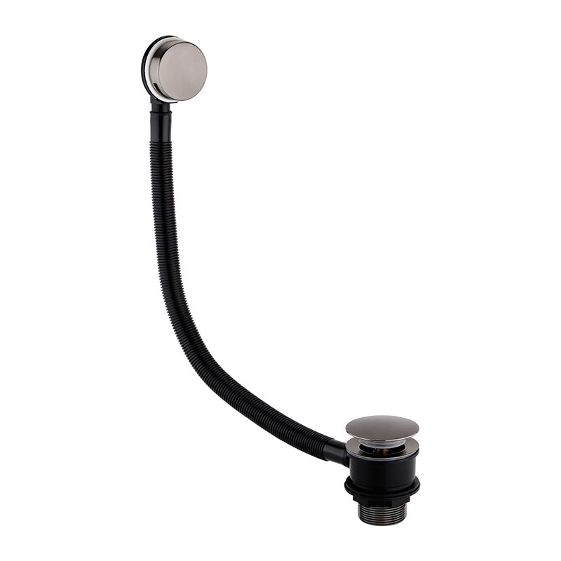 Tailored Bathrooms Round Click Clack Bath Waste & Overflow (2 colours) - Brand New Bathrooms