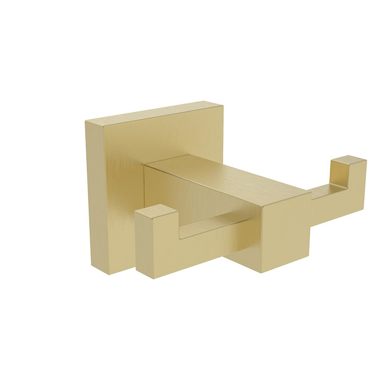 Tailored Bathrooms Sydney Square Double Robe Hook (3 colours) - Brand New Bathrooms