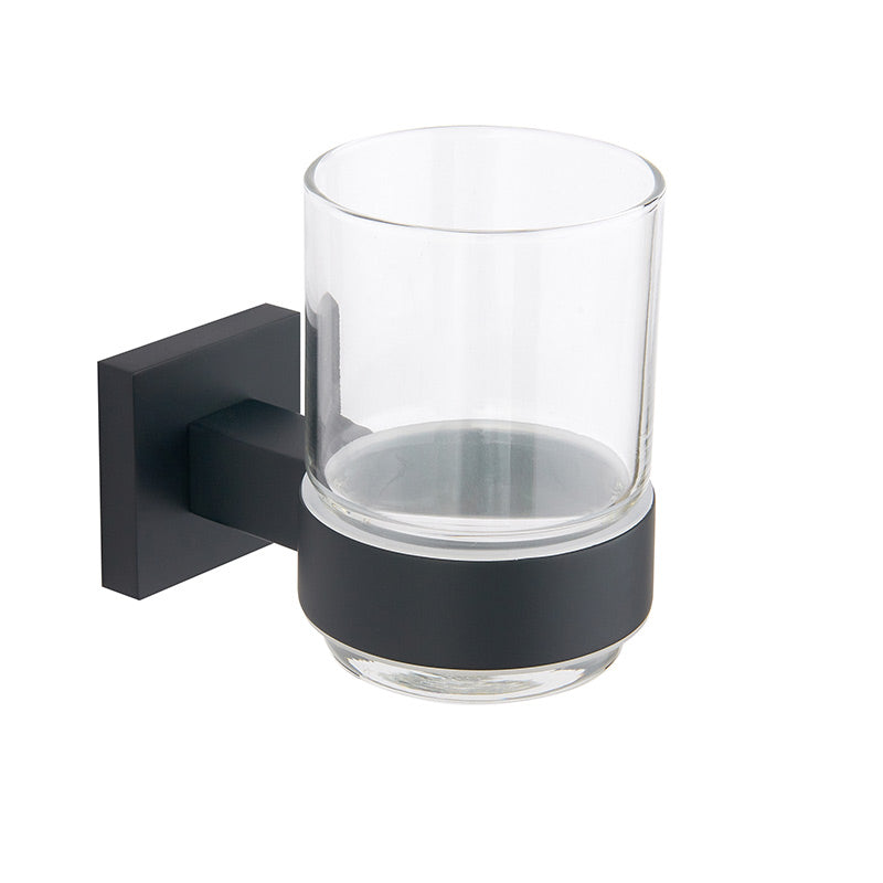 Tailored Bathrooms Sydney Square Tumbler & Holder (3 Colours) - Brand New Bathrooms