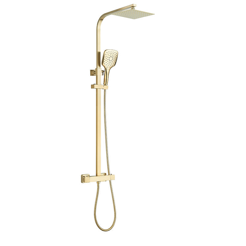Tailored Bathrooms Menai Premium Square Overhead Shower Kit (2 styles, 2 colours) - Brand New Bathrooms