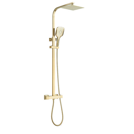 Tailored Bathrooms Menai Premium Square Overhead Shower Kit (2 styles, 2 colours) - Brand New Bathrooms
