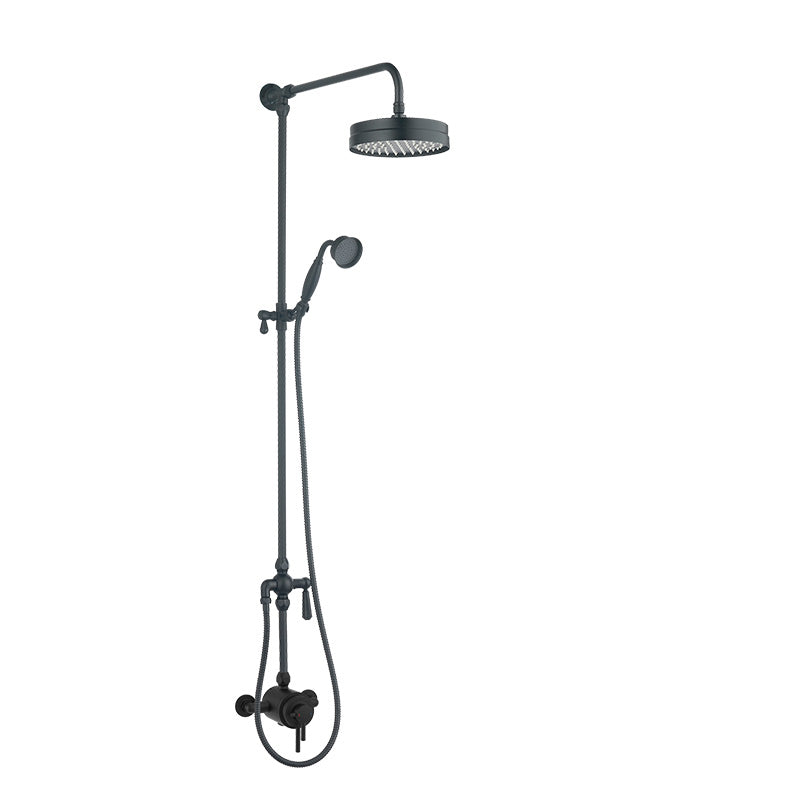 Tailored Bathrooms Beaumaris Modern Traditional Overhead Shower Kit (3 colours) - Brand New Bathrooms