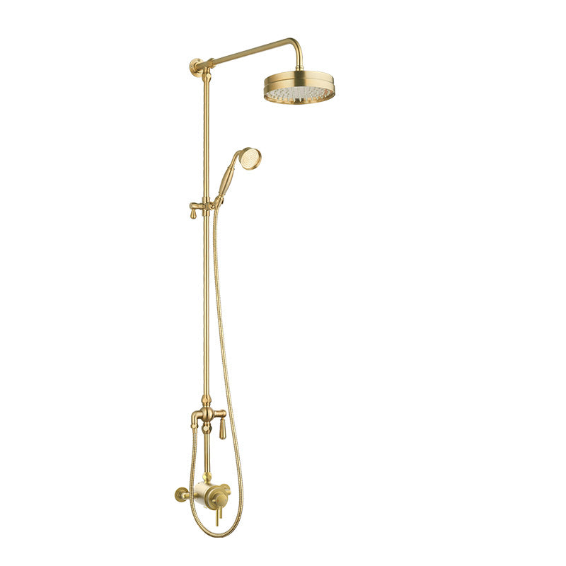 Tailored Bathrooms Beaumaris Modern Traditional Overhead Shower Kit (3 colours) - Brand New Bathrooms