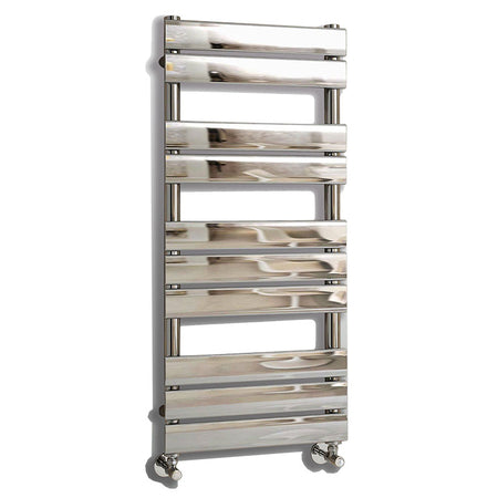Tailored Bathrooms Queenstown Designer Towel Radiator (7 sizes, Chrome) - Brand New Bathrooms