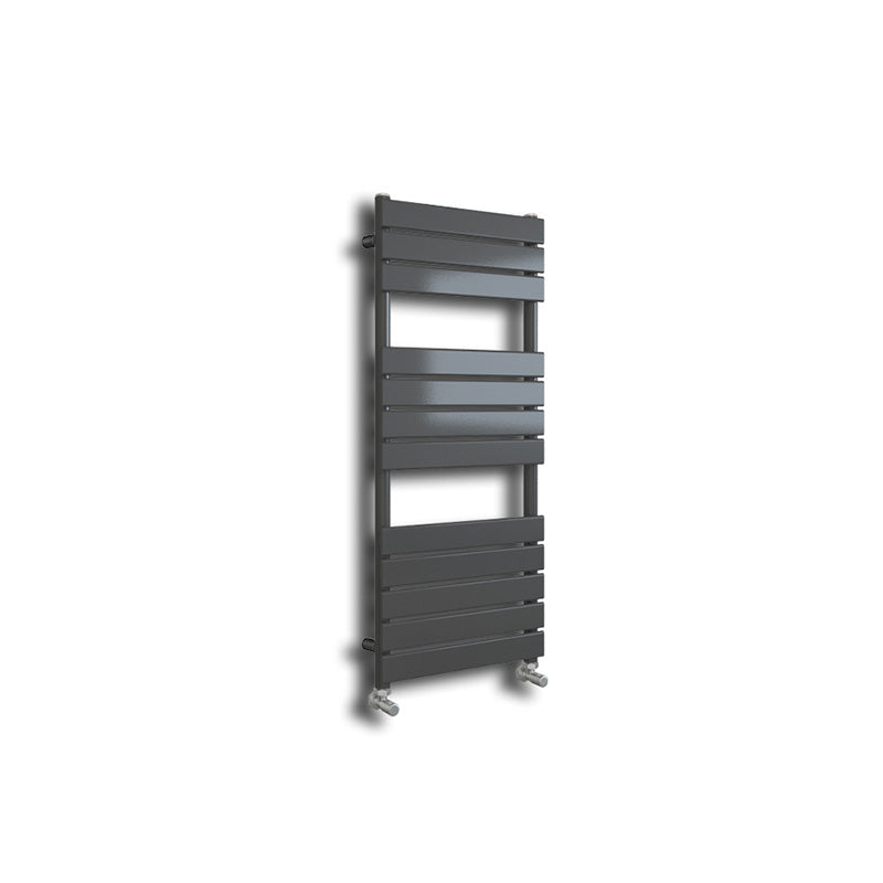 Tailored Bathrooms Queenstown Designer Towel Radiator (7 sizes, Anthracite) - Brand New Bathrooms