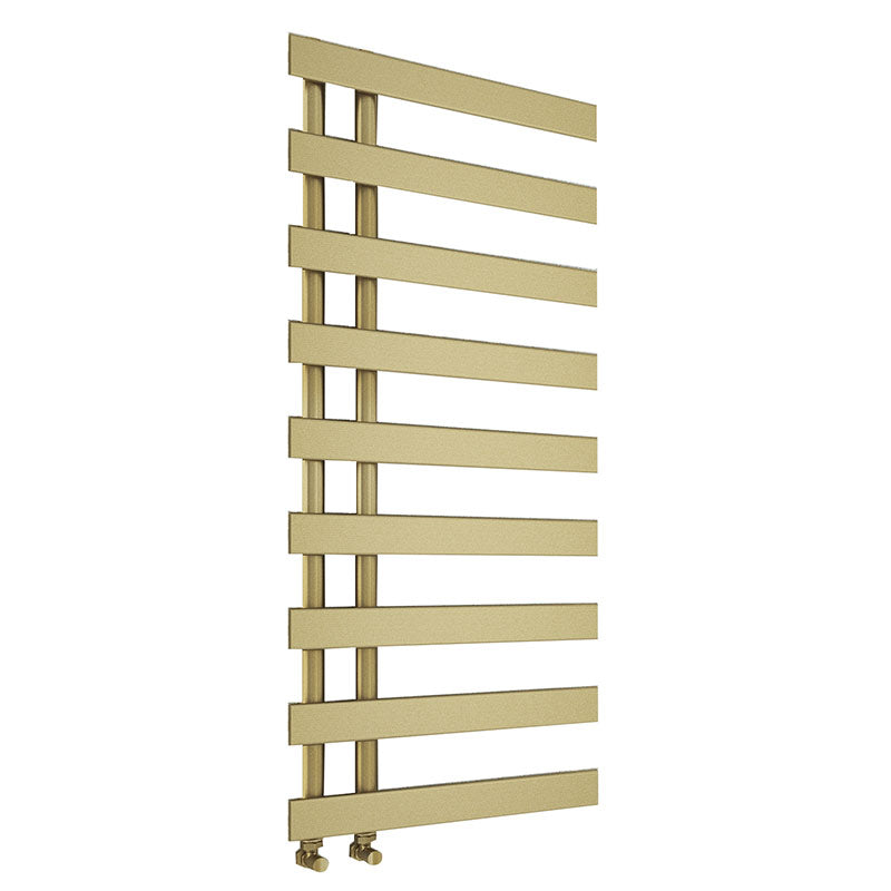 Tailored Bathrooms Milton Offset Towel Radiator (2 sizes, 2 colours) - Brand New Bathrooms