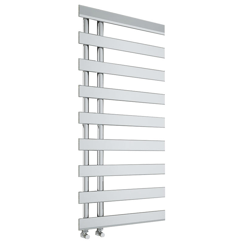Tailored Bathrooms Milton Offset Towel Radiator (2 sizes, 2 colours) - Brand New Bathrooms