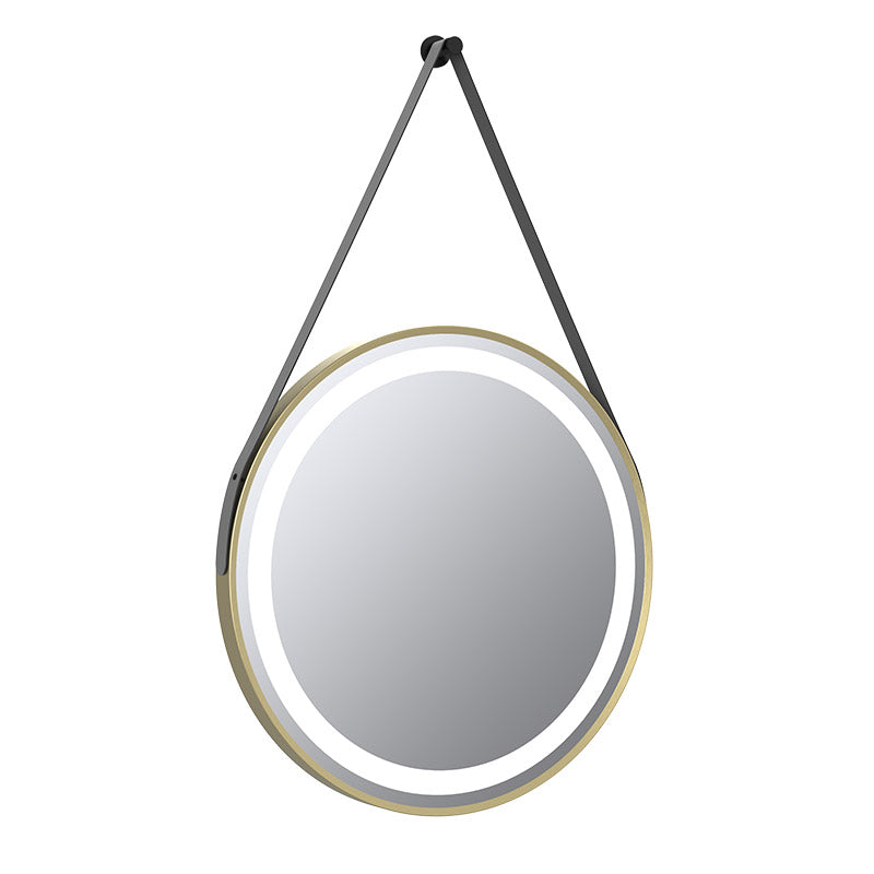 Tailored Bathrooms Delilah LED Round Touch Mirror w. Demist, Colour Change, Hook & Loop Hanging (1 size, 2 colours) - Brand New Bathrooms