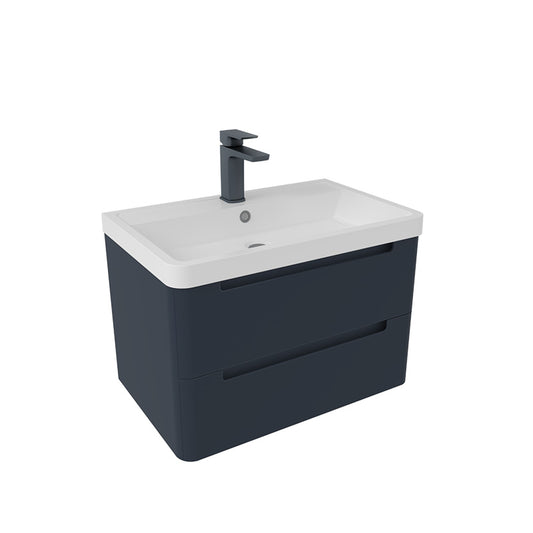 Tailored Bathrooms Monza Vanity Unit & Polymarble Basin (2 sizes, Shadow Grey) - Brand New Bathrooms