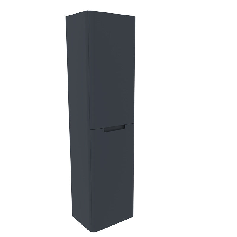 Tailored Bathrooms Monza Tall Boy Wall Hung Cabinet (1 size, 2 colours) - Brand New Bathrooms