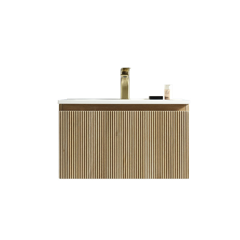 Tailored Bathrooms Flauto Wall Hung 600mm Vanity Unit & Polymarble Basin (1 size, 3 colours) - Brand New Bathrooms