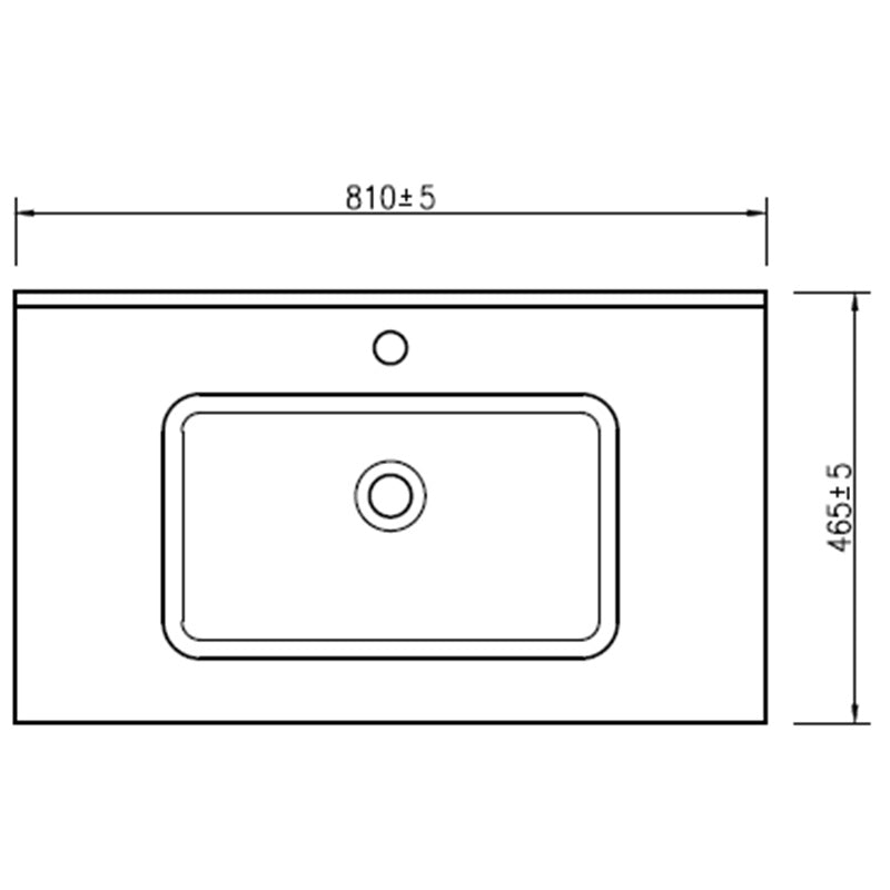 Tailored Bathrooms Flauto Matt Basin (2 sizes, White) - Brand New Bathrooms