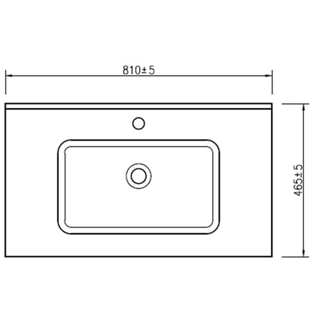 Tailored Bathrooms Flauto Matt Basin (2 sizes, White) - Brand New Bathrooms