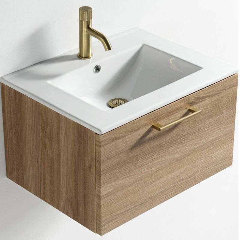 Tailored Bathrooms Coperta 600mm Basin (1 size, Gloss White)