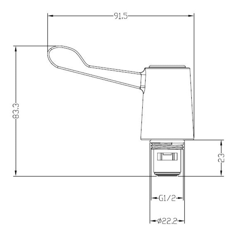 Tailored Bathrooms Plumb Essentials 1/2" Revivers (3 styles, Chrome) - Brand New Bathrooms