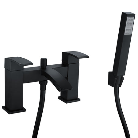 Tailored Bathrooms Brecon Bath & Shower Mixer Tap (Black) - Brand New Bathrooms