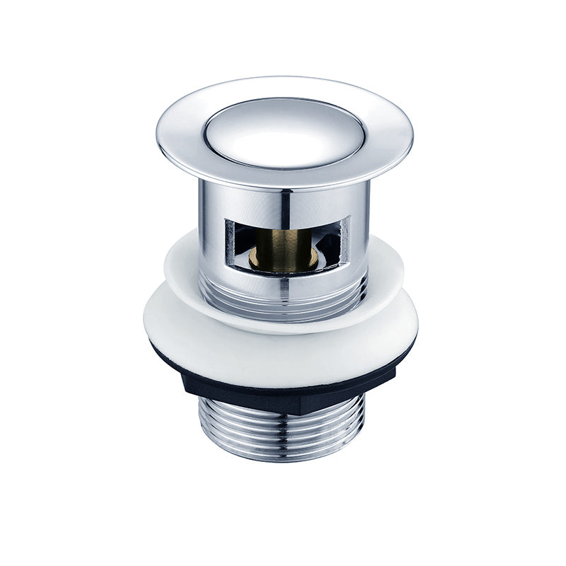 Tailored Bathrooms Click Clack Basin Waste (1 size, 2 types, Chrome) - Brand New Bathrooms