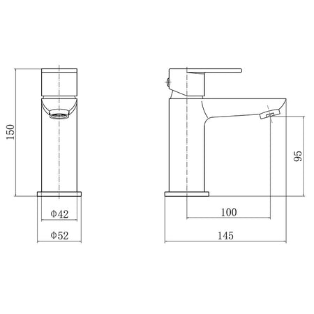Tailored Bathrooms Brecon Orca Bath Filler Tap (1 size, Black) - Brand New Bathrooms