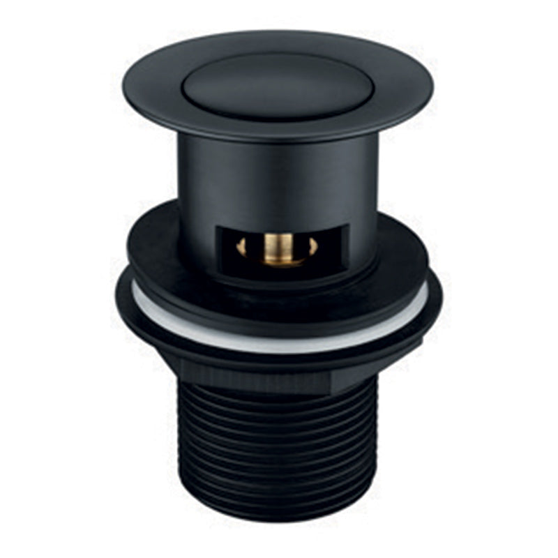 Tailored Bathrooms Orca Click Clack Slotted Basin Waste (Black) - Brand New Bathrooms