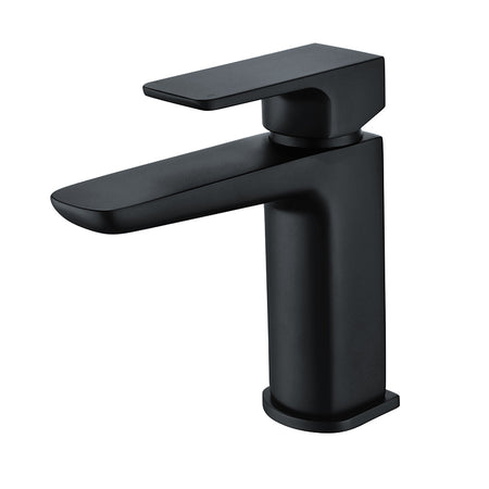 Tailored Bathrooms Swansea Mono Mixer Basin Tap & Waste (Black) - Brand New Bathrooms