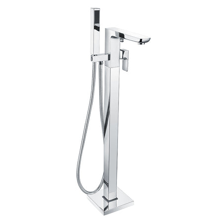 Tailored Bathrooms Swansea Floor Standing Bath Filler (1 size, Chrome) - Brand New Bathrooms