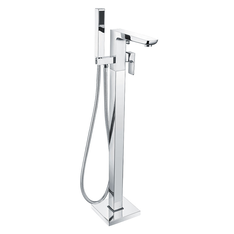 Tailored Bathrooms Swansea Floor Standing Bath Filler (1 size, Chrome) - Brand New Bathrooms