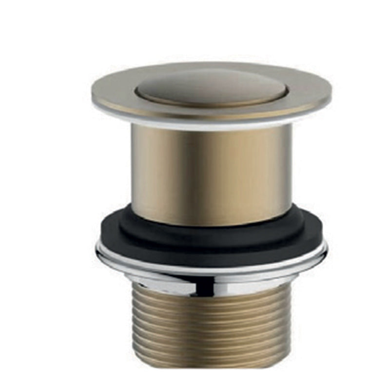 Tailored Bathrooms Click Clack Unslotted Basin Waste (1 size, 2 colours) - Brand New Bathrooms