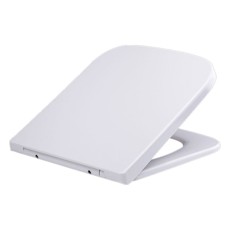 Tailored Bathrooms T20 Square Soft Close Toilet Seat (1 size, White) - Brand New Bathrooms