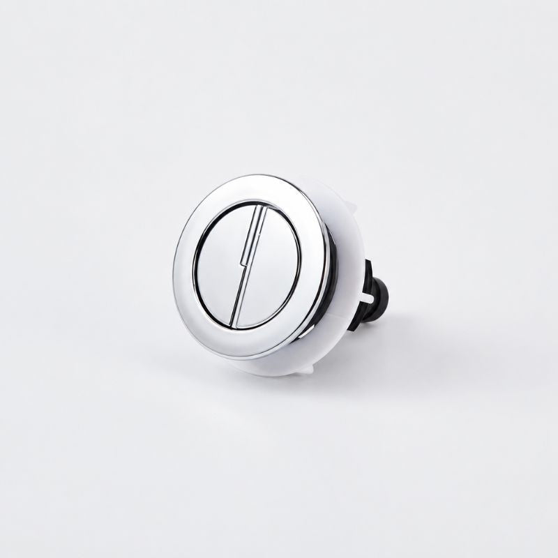 Tailored Bathrooms Round Push Flush Button for Concealed Cistern (1 size, 3 colours)