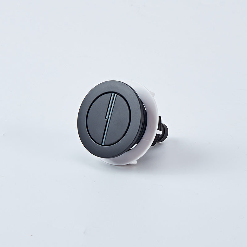 Tailored Bathrooms Round Push Flush Button for Concealed Cistern (1 size, 2 colours) - Brand New Bathrooms