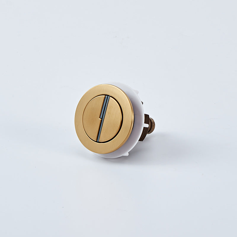 Tailored Bathrooms Round Push Flush Button for Concealed Cistern (1 size, 2 colours) - Brand New Bathrooms