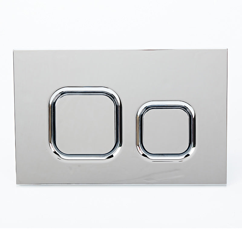 Tailored Bathrooms Square Flush Button Plate (1 size, 3 colours) - Brand New Bathrooms