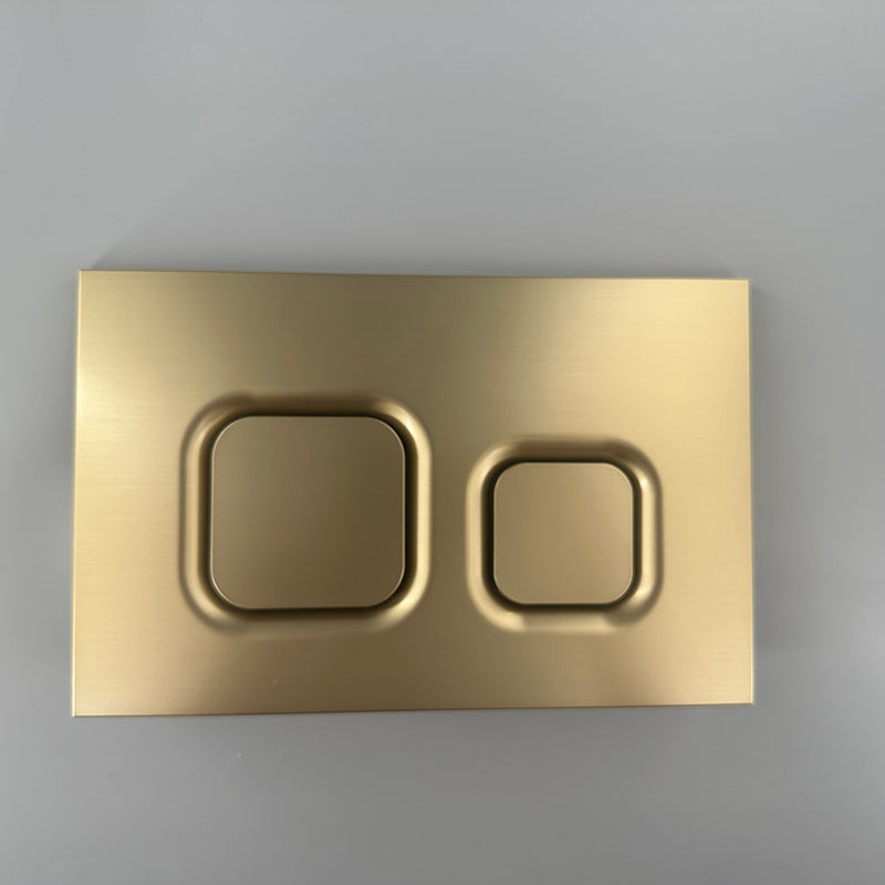 Tailored Bathrooms Square Flush Button Plate (1 size, 3 colours) - Brand New Bathrooms