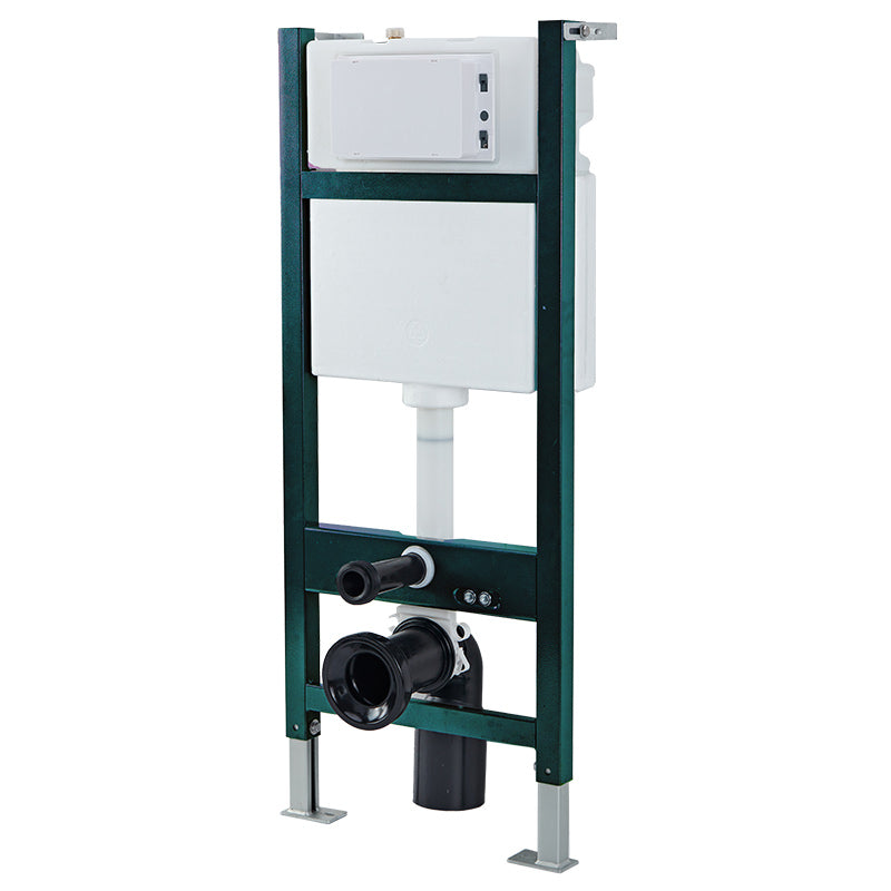 Tailored Bathrooms Toilet Frame & Pneumatic Cistern for Wall Hung Toilet (Chrome) - Brand New Bathrooms