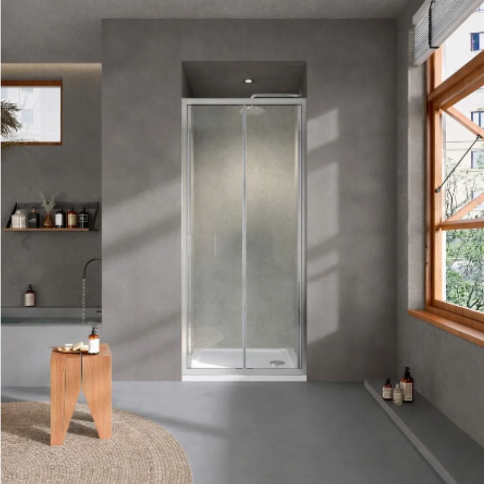 Tailored Bathrooms Bifold Shower Door (3 sizes, Chrome)