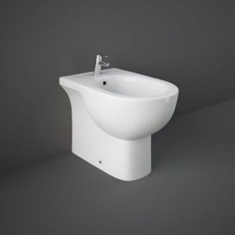 RAK Ceramics Tonique Back to Wall Bidet (Alpine White) - Brand New Bathrooms