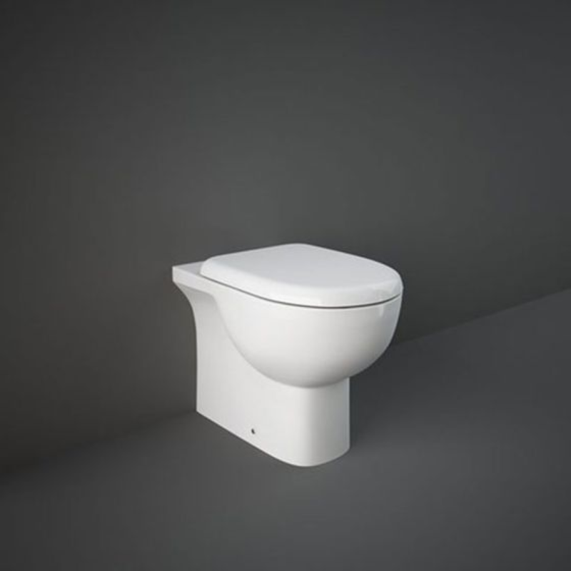 RAK Ceramics Tonique Back to Wall WC Pan (1 size, White) - Brand New Bathrooms