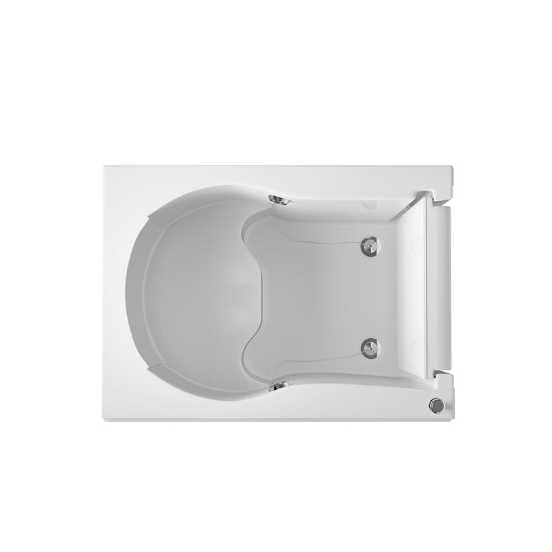 Mantaleda Maestro Deep Soak Walk-In Bathtub (1 size, 1 style, White) - Brand New Bathrooms