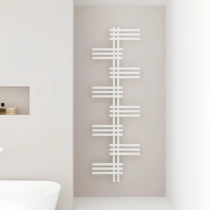 Carisa Unico Aluminium Towel Radiator (3 Sizes) - Brand New Bathrooms