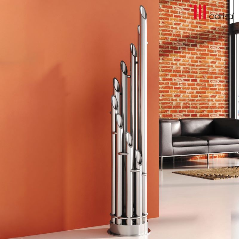 Carisa Unique Stainless Steel Bespoke Radiator (1 size, 1 colour) - Brand New Bathrooms