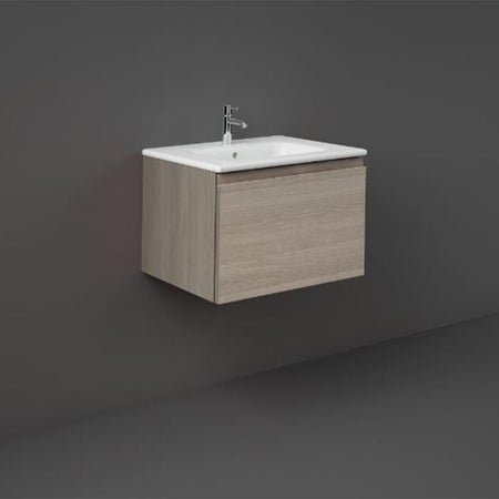 RAK Ceramics Joy Uno 600mm Wall Hung Vanity Unit (1 size, 5 colours) - Brand New Bathrooms