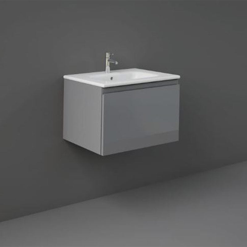 RAK Ceramics Joy Uno 600mm Wall Hung Vanity Unit (1 size, 5 colours) - Brand New Bathrooms