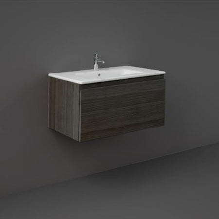 RAK Ceramics Joy Uno 800mm Wall Hung Vanity Unit (1 size, 5 colours) - Brand New Bathrooms