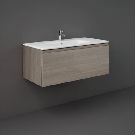 RAK Ceramics Joy Uno 1000mm Wall Hung Vanity Unit (1 size, 5 colours) - Brand New Bathrooms