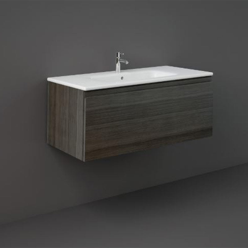 RAK Ceramics Joy Uno 1000mm Wall Hung Vanity Unit (1 size, 5 colours) - Brand New Bathrooms