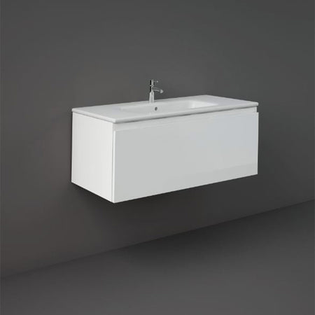 RAK Ceramics Joy Uno 1000mm Wall Hung Vanity Unit (1 size, 5 colours) - Brand New Bathrooms