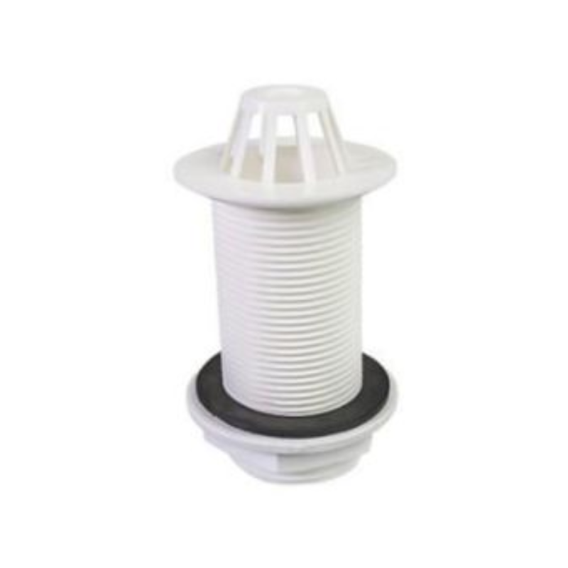 RAK Ceramics 1.1/2" Long Tailed Plastic Body (white) - Brand New Bathrooms
